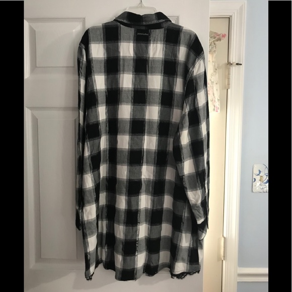 buffalo plaid nightshirt
